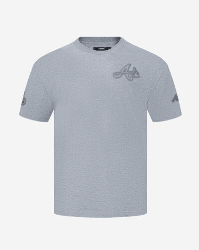 Atlanta Braves Neutral Drop Shoulder Tee 
