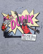 Jordan Big Kids' Air Jordan Comics Dunk Tee 95D256-GEH Grey 3