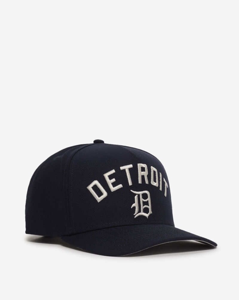 New Era 9Fifty Detroit Tigers Arched A-Frame Snapback Hat 60769936 Blue 1