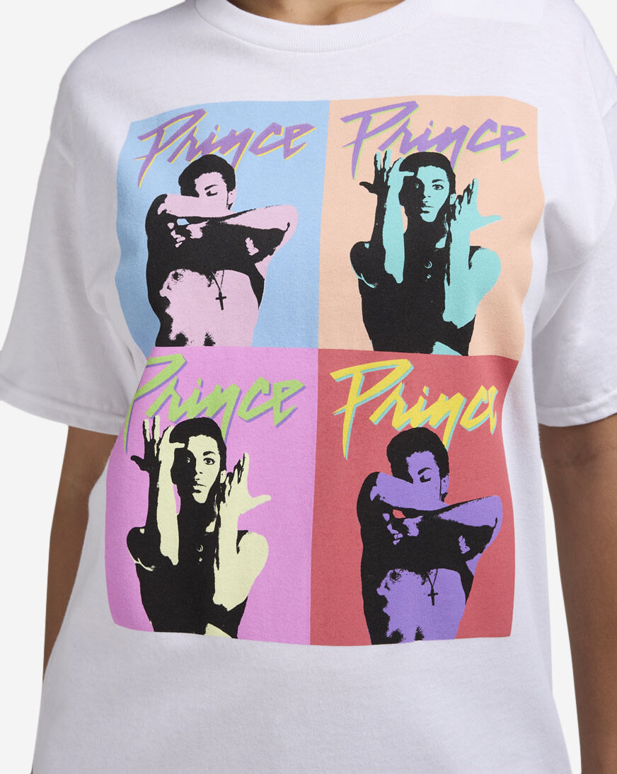 Shop Graphic Tees Prince Pastel Warhol Tee PRN146480 white