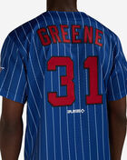 Mitchell  Ness Detroit Stars Riley Greene Authentic Batting Practice Pinstripes Jersey JY19307-DSADKRW Blue 4