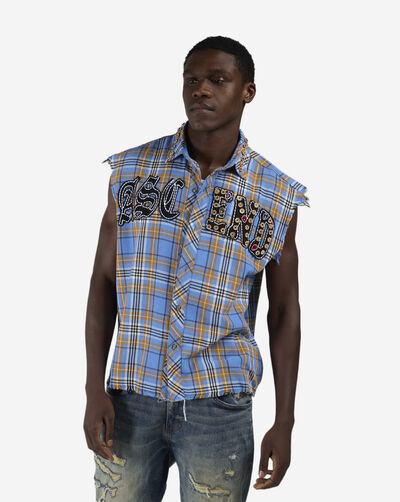 Embellished Woven Flannel