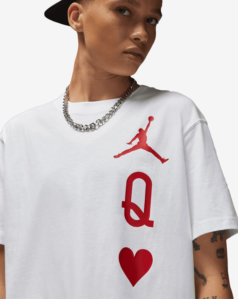 Shop Jordan Flight Queen of Hearts Tee DQ4471100 white SNIPES USA