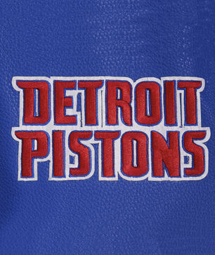 Detroit Pistons Retro Classic Rib Wool Varsity Jacket