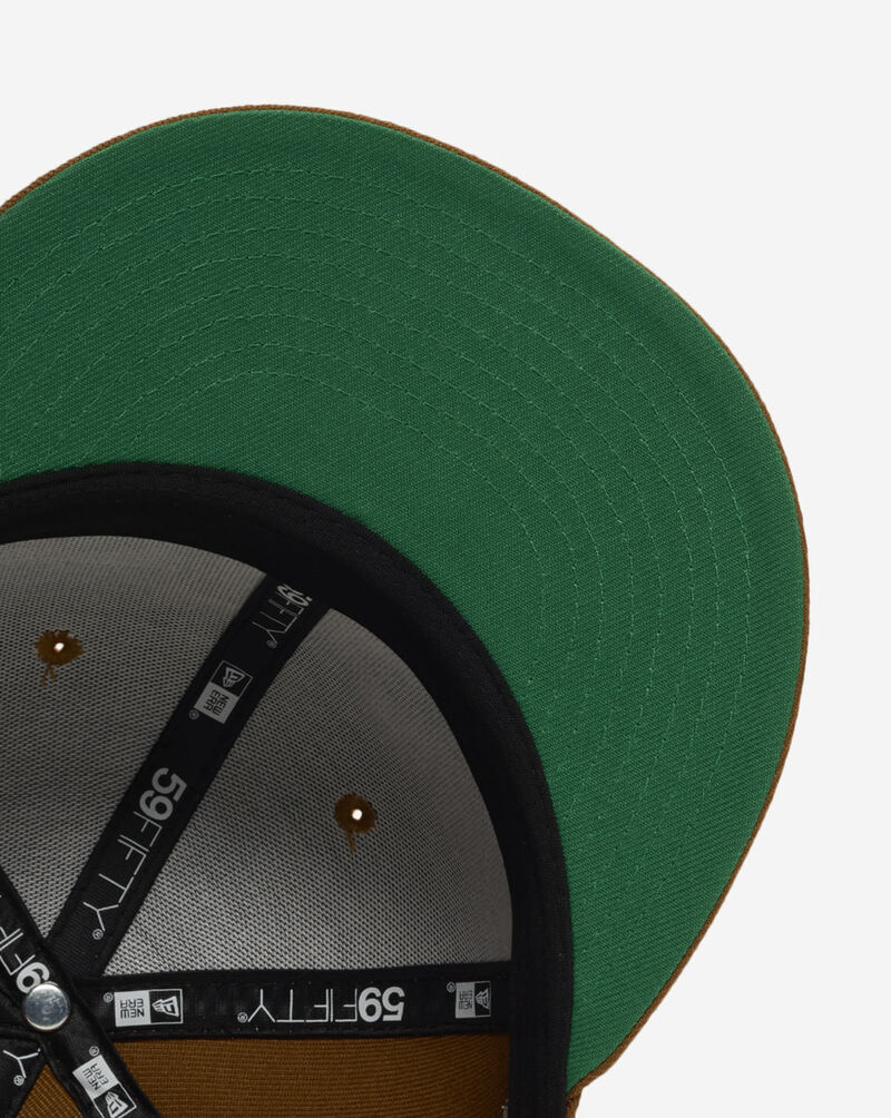 New Era 59Fifty Los Angeles Dodgers Sunflower Fitted Hat 60949327 Brown 4