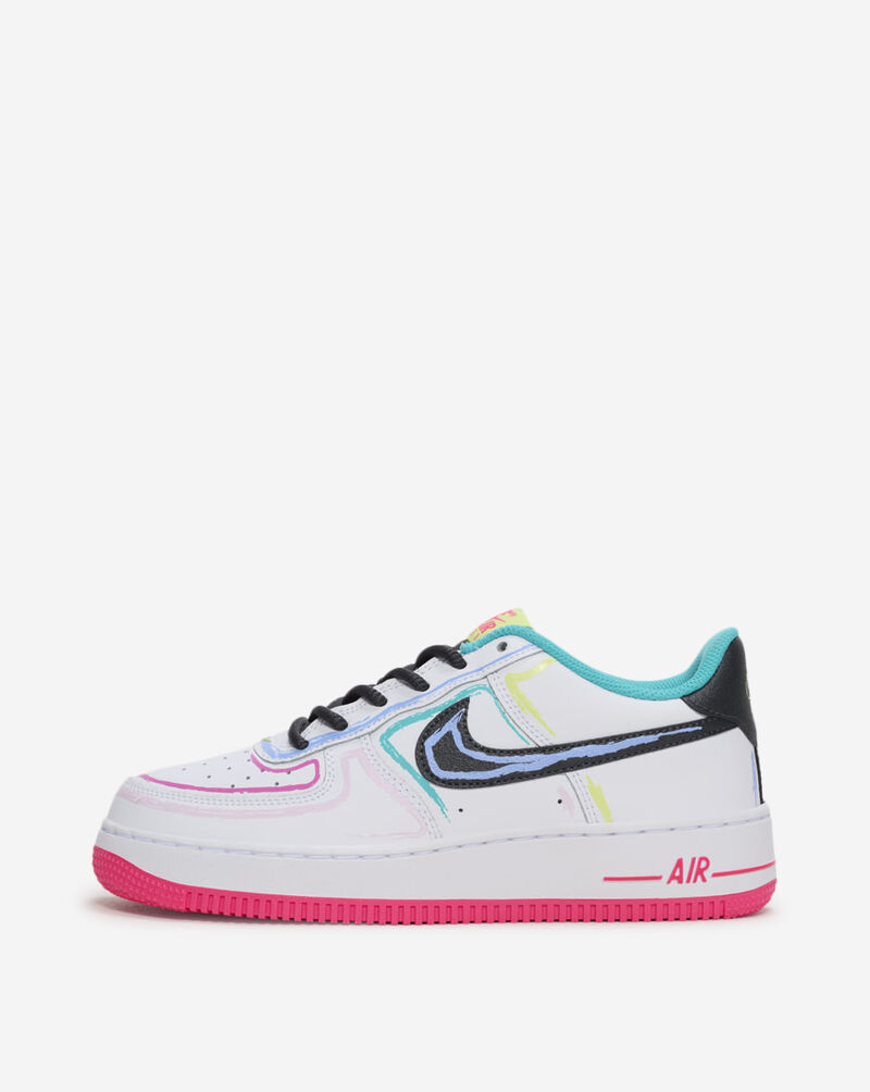 Nike Big Kids' Force 1 Low IU3252-100 White 1