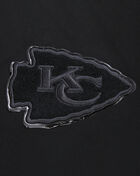 PRO STANDARD Kansas City Chiefs Triple Black Double Knit Full-Zip Hoodie FKC5410201-3BK Black 2