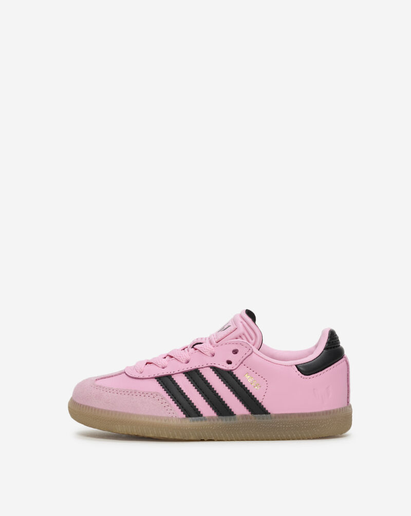 adidas Grade School Messi Samba JR0424 Pink 1