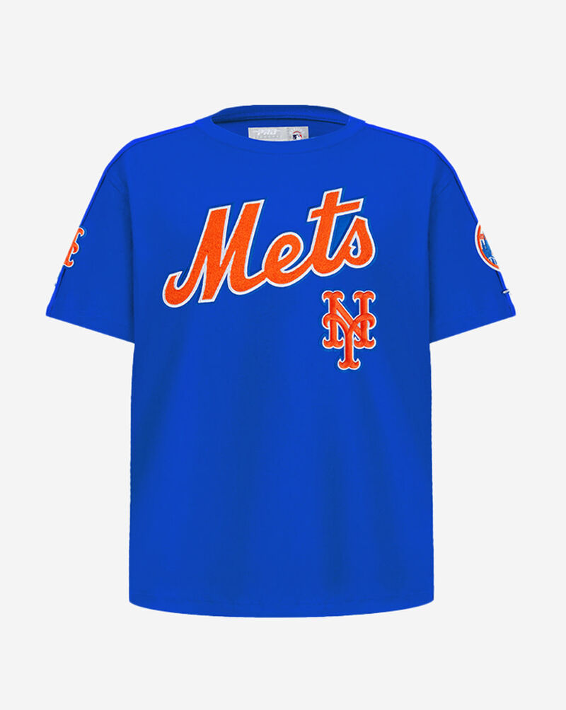PRO STANDARD Big Boys' New York Mets Taping Tee LNMB1315714-RYB Blue 1