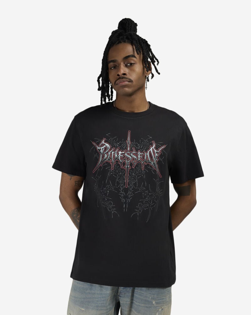 Mister Tee Neo Tribal Blessed Tee MTUS496-US-00007 Black 1