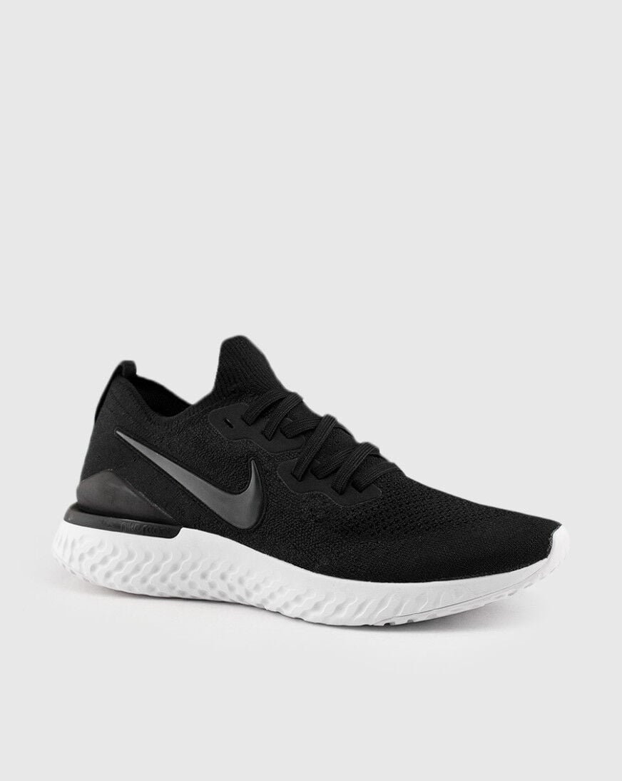 nike epic react flyknit 2 men's black