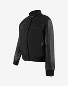 Philadelphia Eagles Triple Black W Wool Varsity Jacket