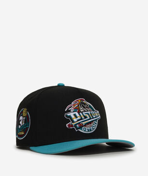 9Fifty Detroit Pistons Metallic A-Frame Snapback Hat