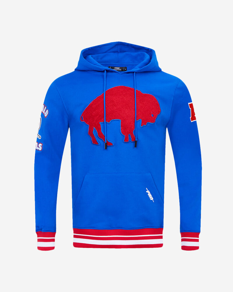 PRO STANDARD Buffalo Bills Retro Fleece Pull Over Hoodie FBB543398-RYR Blue 1