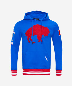 Buffalo Bills Retro Fleece Pull Over Hoodie