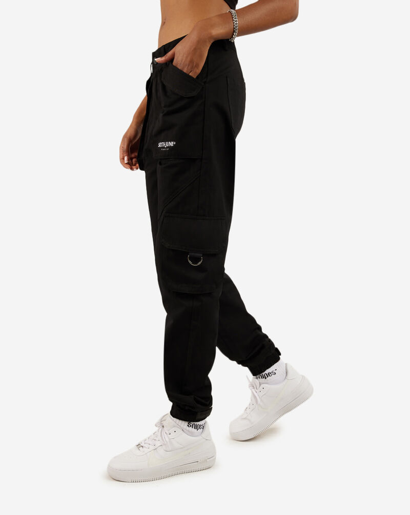 Sixth June Multi Pocket Cargo Pants 33941-BLAC Black 2