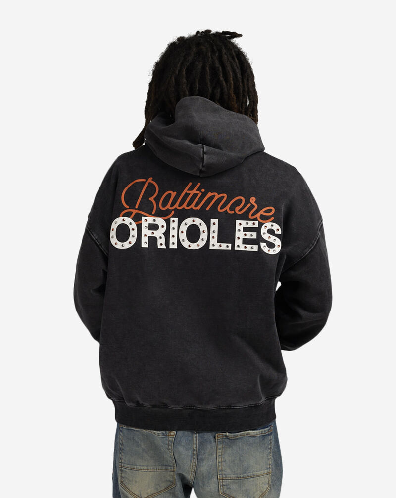 PRO STANDARD Baltimore Orioles Lightning Hoodie LBO5315991-WBK Black 2