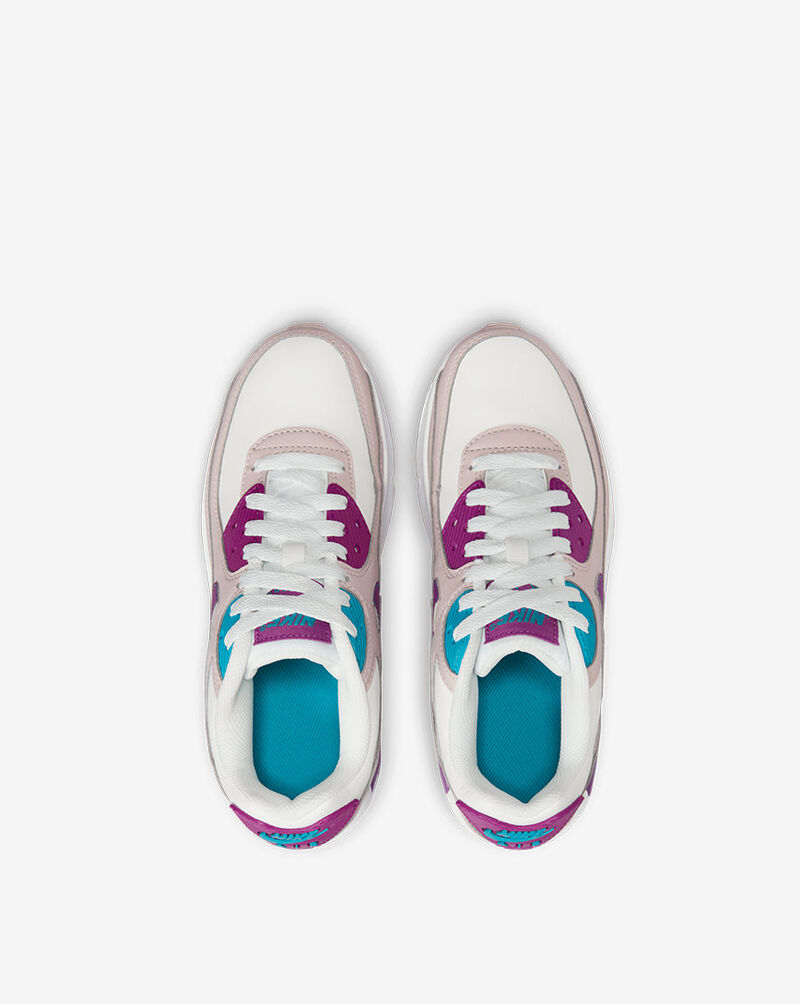 Nike Big Kids' Air Max 90 LTR CD6864-126 White 5