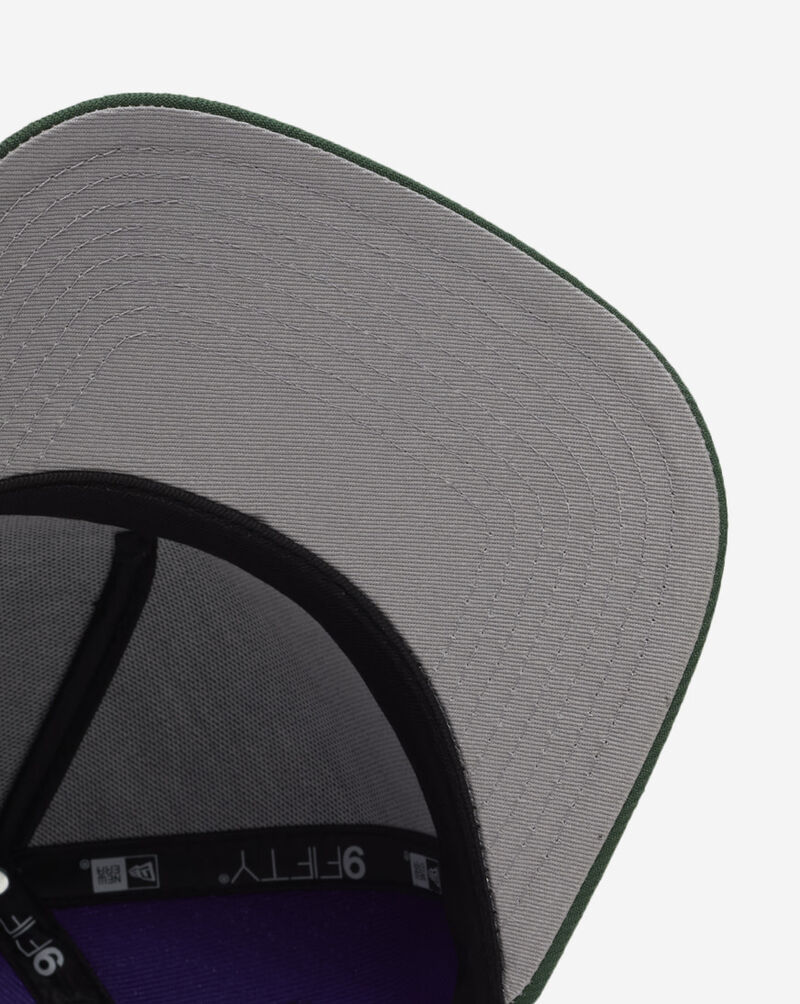 New Era 9Fifty Milwaukee Bucks A-Frame Snapback Hat 71031585 Purple 4