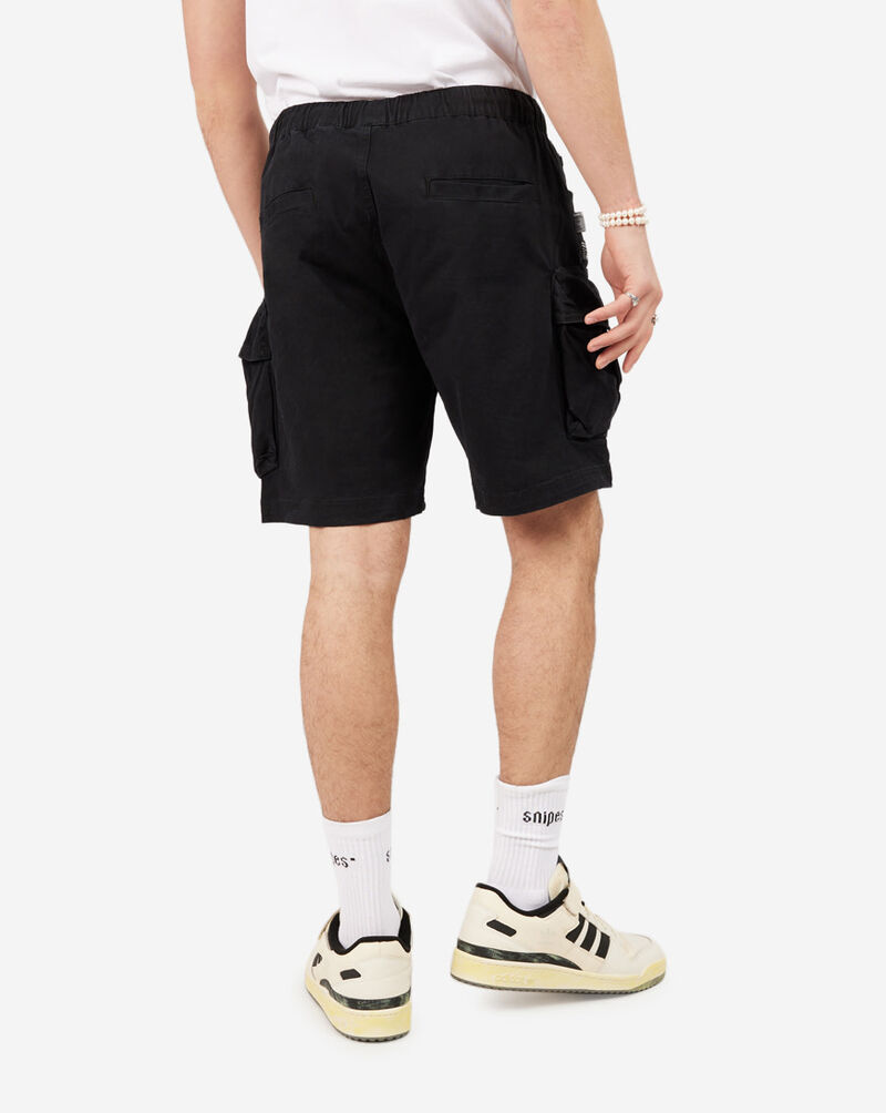 Smoke Rise Twill Cargo Shorts WS23299SNZ-BLK Black 3