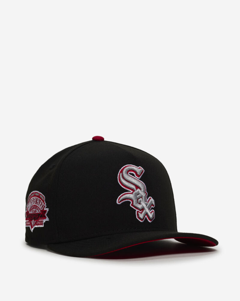 New Era 9Fifty Chicago White Sox A-Frame Snapback Hat 71109309 Black 1