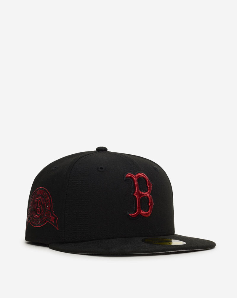 New Era 59Fifty Boston Red Sox Fitted Hat 71032325 Black 1