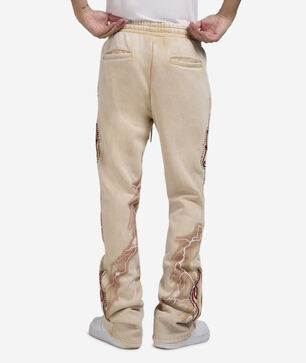 Paradise Stacked Fleece Pants