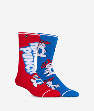 Hawaiian Punch Split Crew Socks (L)