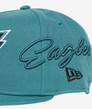 9Fifty Philadelphia Eagles Script A-Frame Snapback Hat
