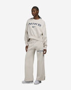 Nike NSW Phoenix Fleece High-Waisted Wide-Leg Logo Pants FV7684-104 Brown 4