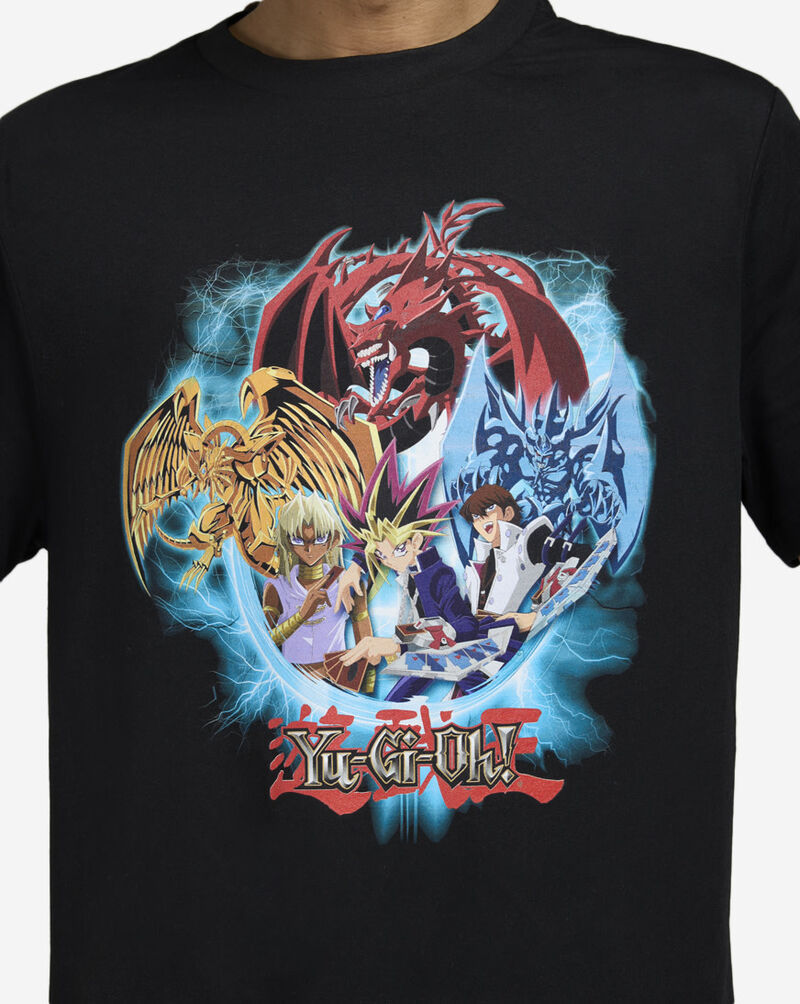 Mister Tee YU-GI-OH Triple Dragon Logo Tee MCUS037-US-00007 Black 3