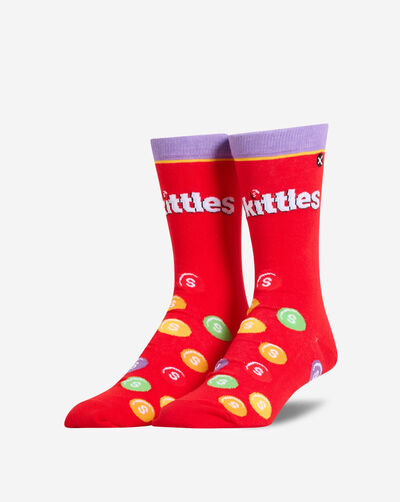 Skittles Pile Crew Socks (L)