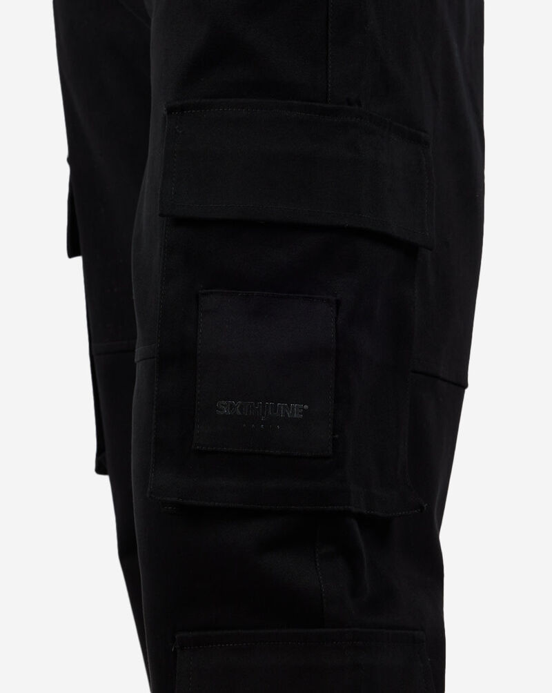 Sixth June Cargo Pants with Reversible Belt 33957-BLAC Black 4