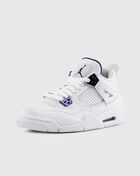 Jordan Grade School Retro Air Jordan 4 "Purple Metallic" 408452-115 White 2
