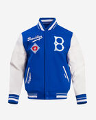 Brooklyn Dodgers Retro Classic Rib Wool Varsity Jacket