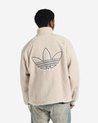 adidas Full Zip Teddy Fleece Jacket KY0040 White 2