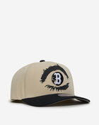 Mitchell  Ness Boston Red Sox Pro Pinch Distressed Eye Snapback Hat HP20450-BRSTABK Beige 1