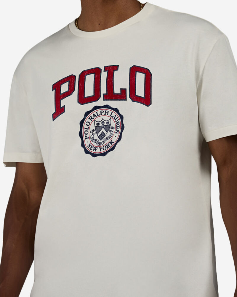 Polo Ralph Lauren Heritage Polo Crest Graphic Tee 710B26152005-NEV White 3