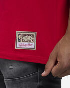 Mitchell  Ness Atlanta Hawks Hardwood Classics Retro City T-Shirt TP10215-AHARED1 Red 3