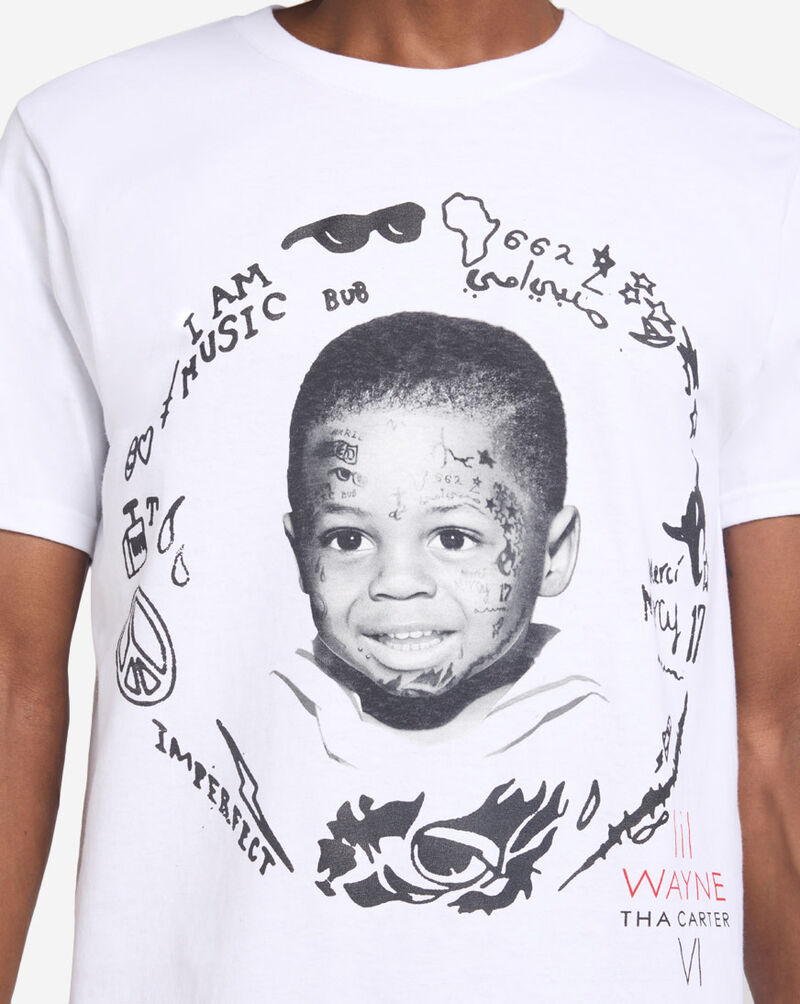 Graphic Tees Lil Wayne Tha Charter VI Tee 33651251 White 3