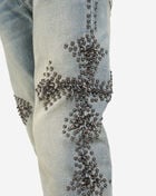 Decibel Studded Cross Denim Jean DECWB503-IND Blue 3