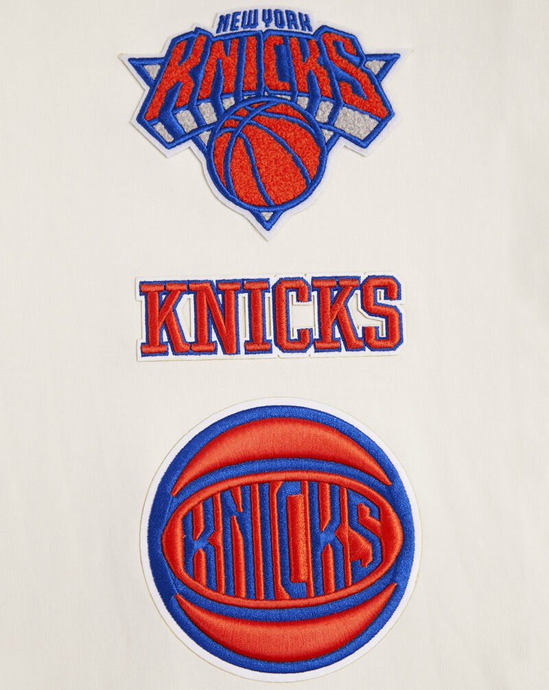PRO STANDARD New York Knicks Retro Classic Double Knit Tee BNK156100-ERB cream 2