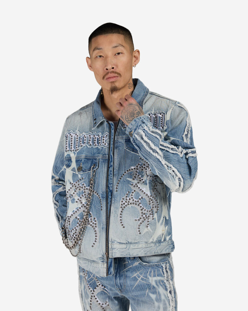 Smoke Rise Momentum Denim Jacket  JJ26F546SN-BLU Blue 1