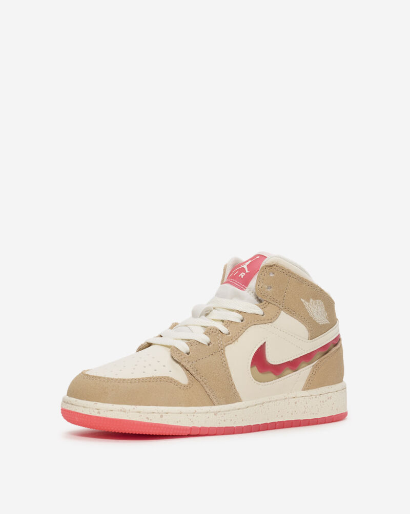 Jordan Big Kids' Air Jordan 1 Mid SE HJ5958-206 Pink 2