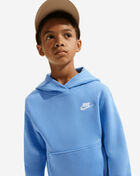 Nike Big Kids' NSW Club Fleece Hoodie FD3000-414 Blue 4