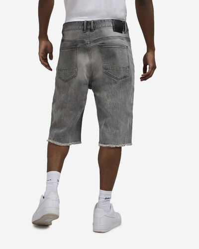Skater Fit Denim Shorts