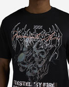 Graphic Tees Fire Grace Skull Tee MTUS539-US-00007 Black 3