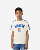 PRO STANDARD Big Boys' New York Knicks Jalen Brunson #11 Classic Taping Tee BNKB1516888-ERB cream 1