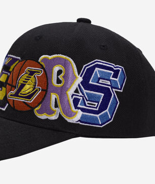Los Angeles Lakers Hyper Type Pro Crown Snapback Hat