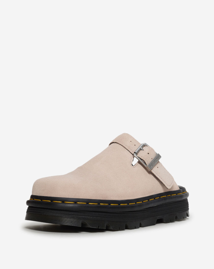 【マーシャ】 Shop Dr. Martens Zebzag Suede Slingback Platform Mules 31937650
